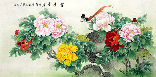 Peony,69cm x 138cm(27〃 x 54〃),whl21108001-z