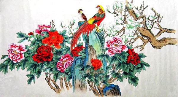 Pheasant,90cm x 180cm(35〃 x 70〃),2383012-z