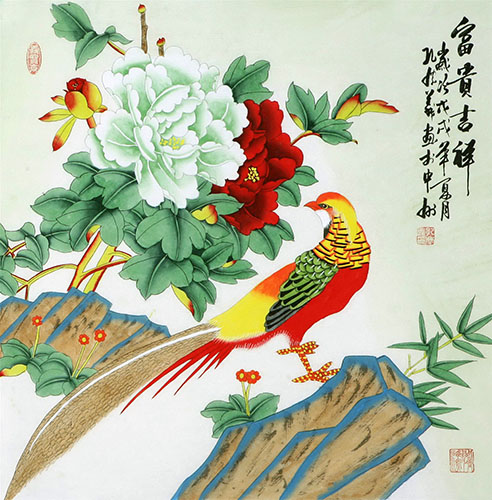 Pheasant,68cm x 68cm(27〃 x 27〃),2527040-z