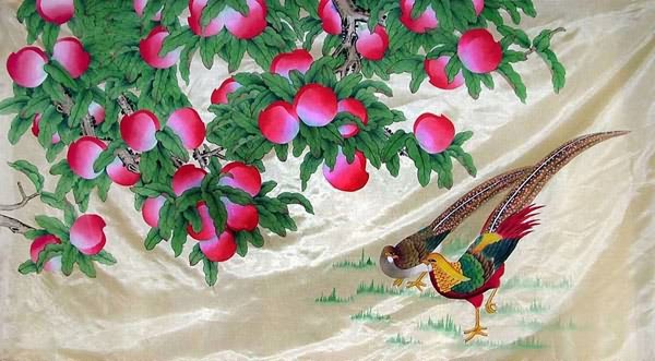 Pheasant,97cm x 192cm(38〃 x 75〃),2617050-z