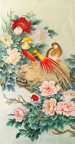 Pheasant,68cm x 136cm(27〃 x 54〃),nx21170015-z