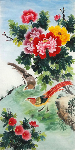 Pheasant,69cm x 138cm(27〃 x 54〃),wx21218002-z