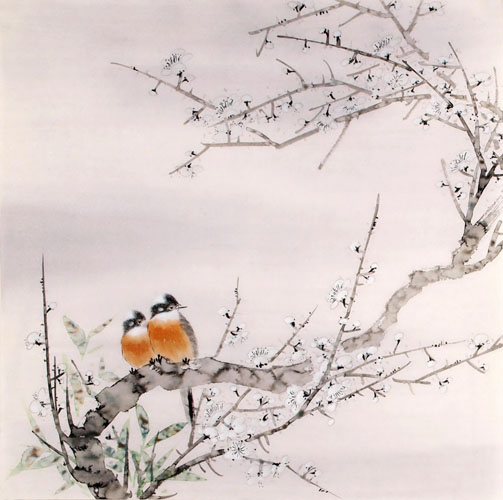 Plum Blossom,66cm x 66cm(26〃 x 26〃),2340051-z