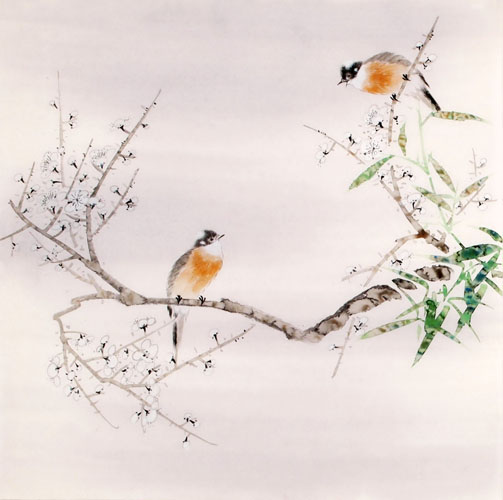 Plum Blossom,66cm x 66cm(26〃 x 26〃),2340052-z