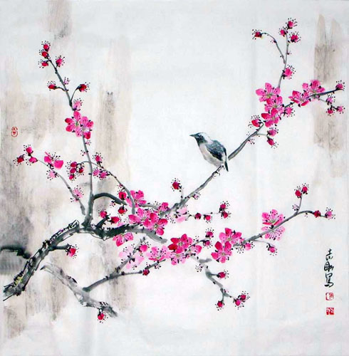 Plum Blossom,60cm x 65cm(24〃 x 26〃),2360021-z