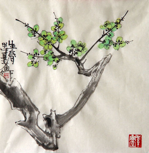 Plum Blossom,34cm x 34cm(13〃 x 13〃),2388126-z