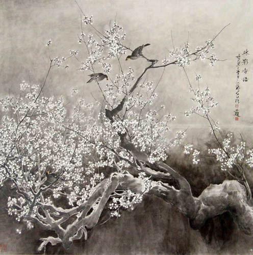 Plum Blossom,136cm x 136cm(53〃 x 53〃),2388128-z