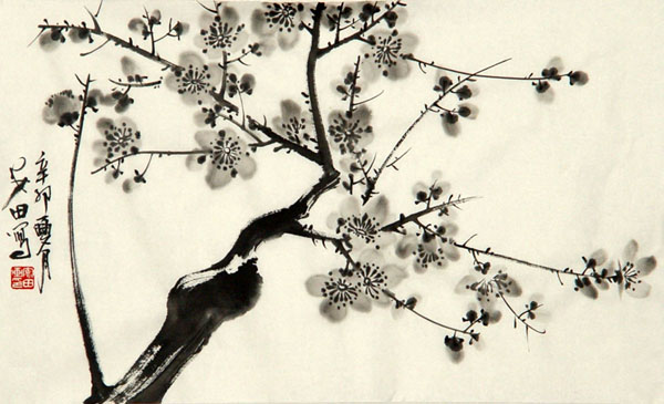 Plum Blossom,30cm x 45cm(12〃 x 18〃),2388133-z