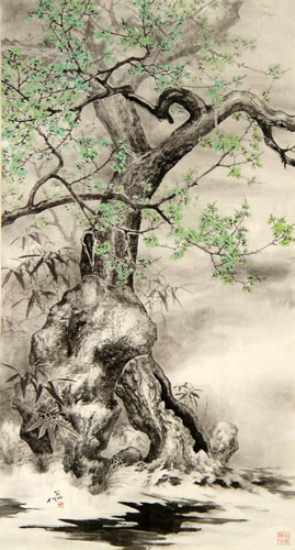 Plum Blossom,95cm x 185cm(37〃 x 73〃),2388136-z