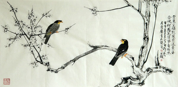 Plum Blossom,58cm x 112cm(23〃 x 44〃),2388138-z