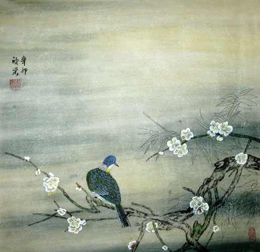 Plum Blossom,50cm x 50cm(19〃 x 19〃),2395004-z