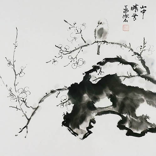 Plum Blossom,50cm x 50cm(19〃 x 19〃),2407055-z