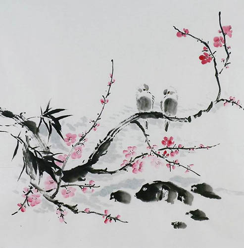 Plum Blossom,66cm x 66cm(26〃 x 26〃),2407086-z