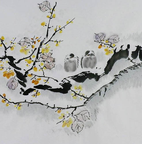 Plum Blossom,50cm x 50cm(19〃 x 19〃),2407091-z