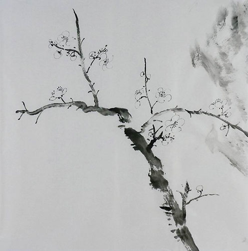 Plum Blossom,50cm x 50cm(19〃 x 19〃),2407098-z