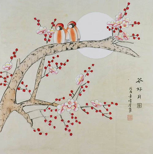 Plum Blossom,66cm x 66cm(26〃 x 26〃),2547017-z