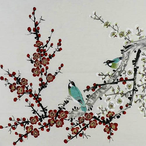 Plum Blossom,66cm x 66cm(26〃 x 26〃),2547021-z