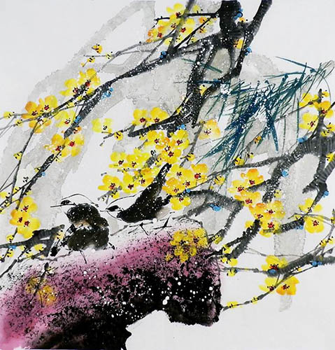 Plum Blossom,66cm x 66cm(26〃 x 26〃),2568008-z