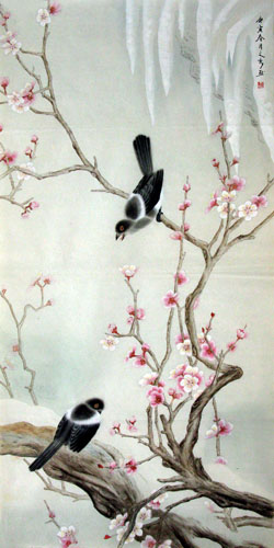 Plum Blossom,66cm x 130cm(26〃 x 51〃),2601005-z