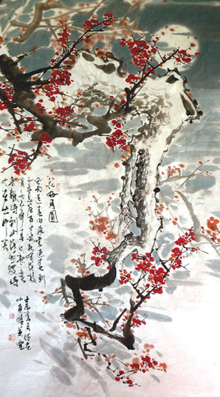 Plum Blossom,80cm x 150cm(31〃 x 59〃),2695034-z