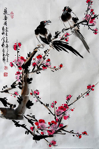 Plum Blossom,46cm x 68cm(18〃 x 27〃),hfg21144006-z