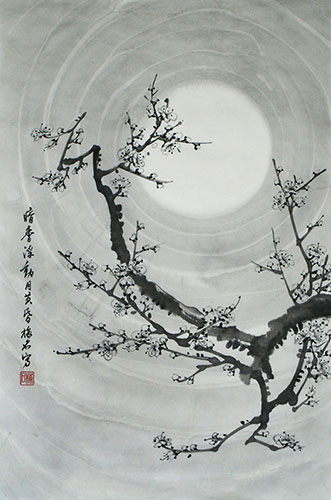 Plum Blossom,69cm x 46cm(27〃 x 18〃),ms21139003-z