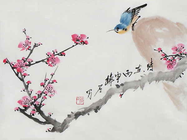 Plum Blossom,34cm x 46cm(13〃 x 18〃),ms21139026-z