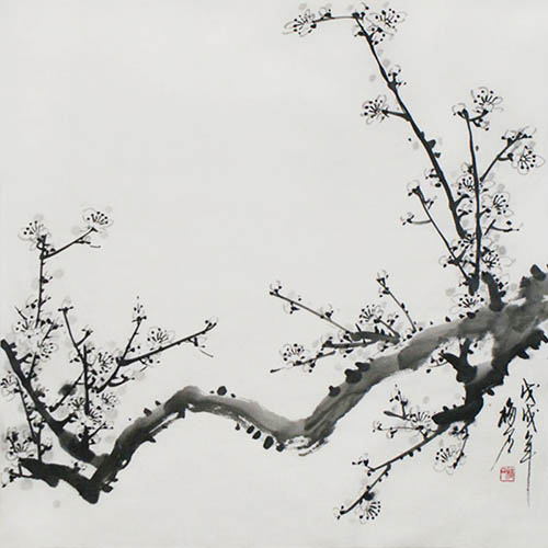 Plum Blossom,69cm x 69cm(27〃 x 27〃),ms21139041-z