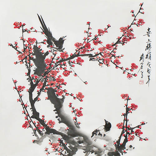 Plum Blossom,69cm x 69cm(27〃 x 27〃),ms21139057-z