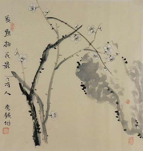 Plum Blossom,50cm x 50cm(19〃 x 19〃),tl21140006-z