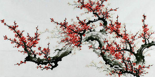 Plum Blossom,66cm x 136cm(26〃 x 53〃),wxg21143003-z