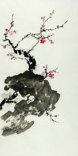 Plum Blossom,50cm x 100cm(19〃 x 39〃),wxg21143005-z