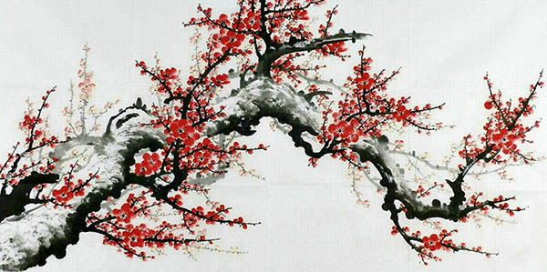 Plum Blossom,66cm x 136cm(26〃 x 53〃),wxg21143009-z