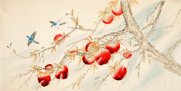 Pomegranate,66cm x 130cm(26〃 x 51〃),2340094-z