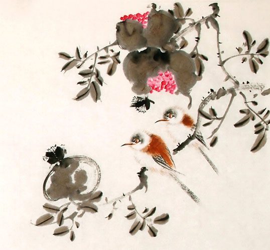 Pomegranate,40cm x 40cm(16〃 x 16〃),2340097-z