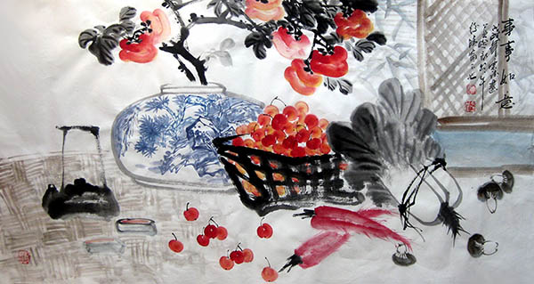 Qing Gong,50cm x 100cm(19〃 x 39〃),2024004-z