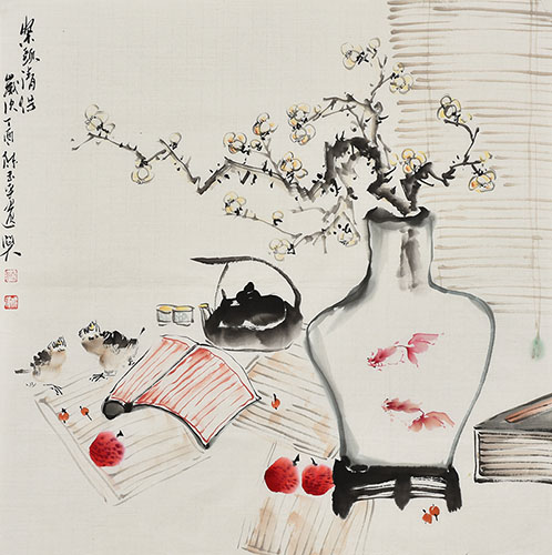 Qing Gong,69cm x 69cm(27〃 x 27〃),2351001-z