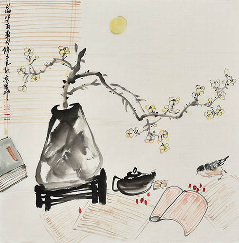 Qing Gong,69cm x 69cm(27〃 x 27〃),2351003-z