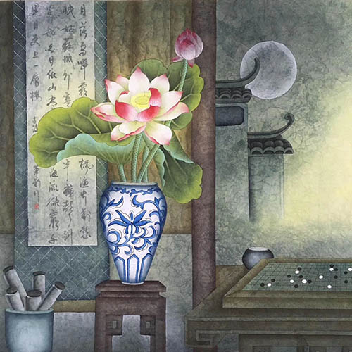 Qing Gong,68cm x 68cm(27〃 x 27〃),2387088-z