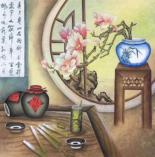 Qing Gong,68cm x 68cm(27〃 x 27〃),2387093-z