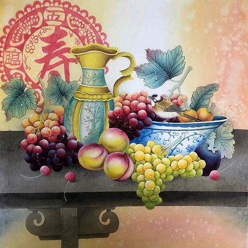 Qing Gong,68cm x 68cm(27〃 x 27〃),2387124-z