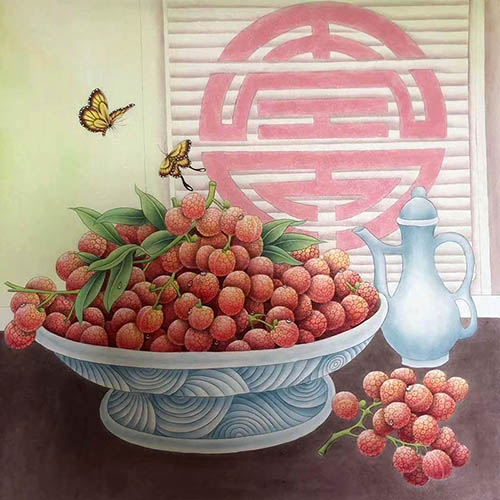 Qing Gong,68cm x 68cm(27〃 x 27〃),2387125-z