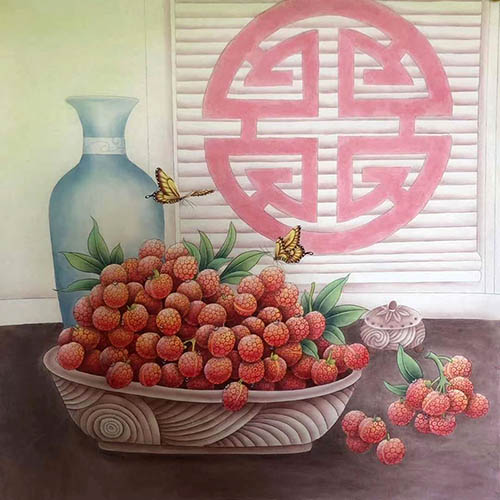 Qing Gong,68cm x 68cm(27〃 x 27〃),2387128-z