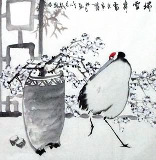 Chinese Qing Gong Painting,69cm x 69cm,2422018-x