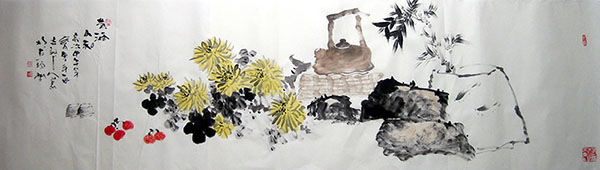 Qing Gong,50cm x 180cm(20〃 x 71〃),2522005-z