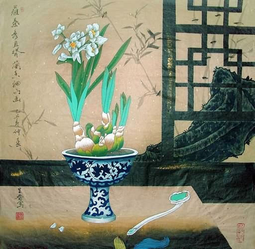 Qing Gong,69cm x 69cm(27〃 x 27〃),2617087-z