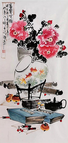 Qing Gong,50cm x 100cm(19〃 x 39〃),xqf21217005-z