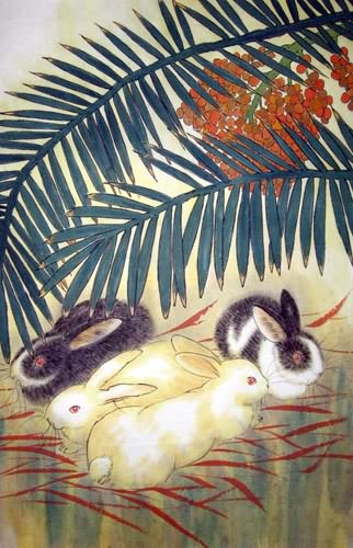 Rabbit,69cm x 46cm(27〃 x 18〃),4449022-z