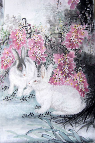 Rabbit,69cm x 46cm(27〃 x 18〃),4620010-z