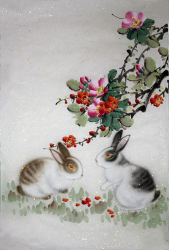 Rabbit,69cm x 46cm(27〃 x 18〃),4620012-z